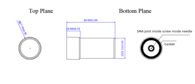 L1+L5 Antenne GPS spirale à fréquences multiples GNSS pour drones RTK Récepteur portable 4