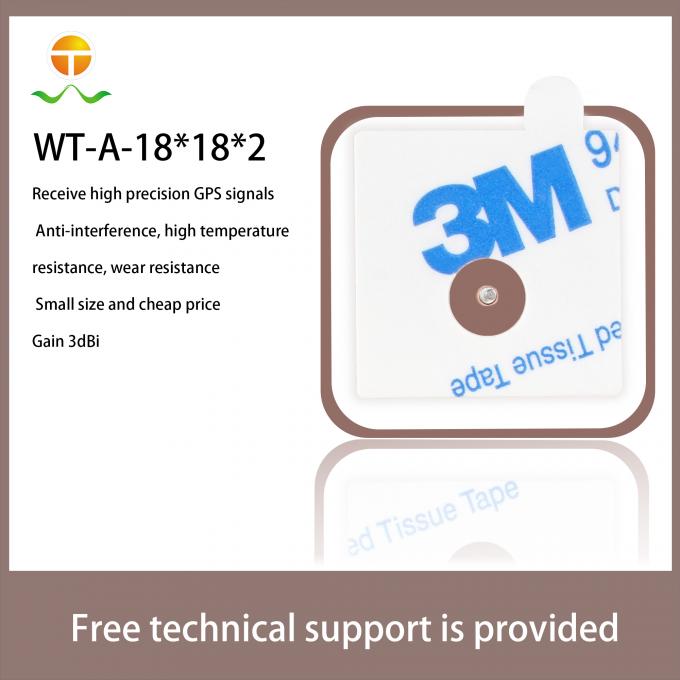 2.4 GHz GPS Ceramic Patch Antenne 50W pour la réception de signaux de données sans fil 0